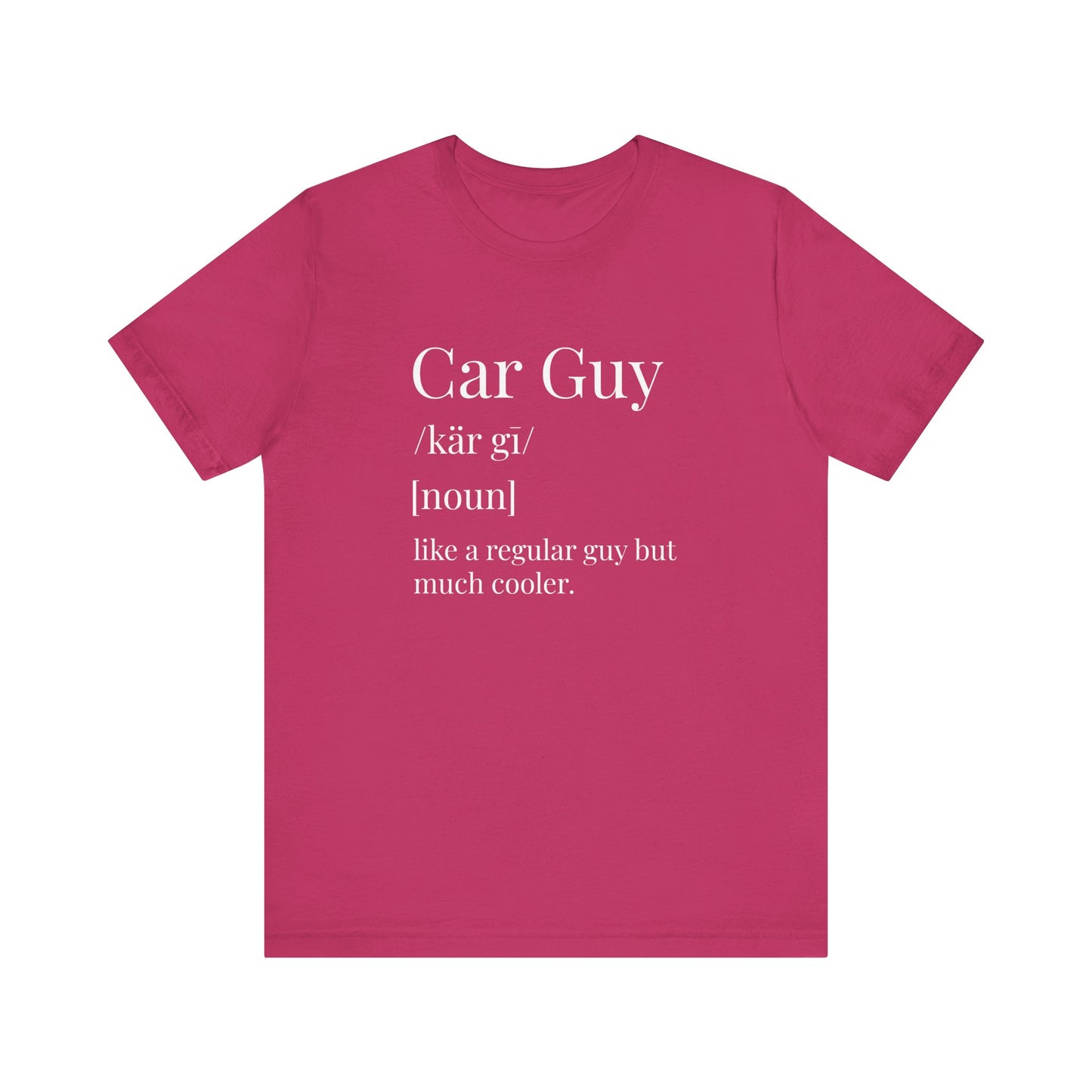 Car Guy Definition Unisex T-Shirt