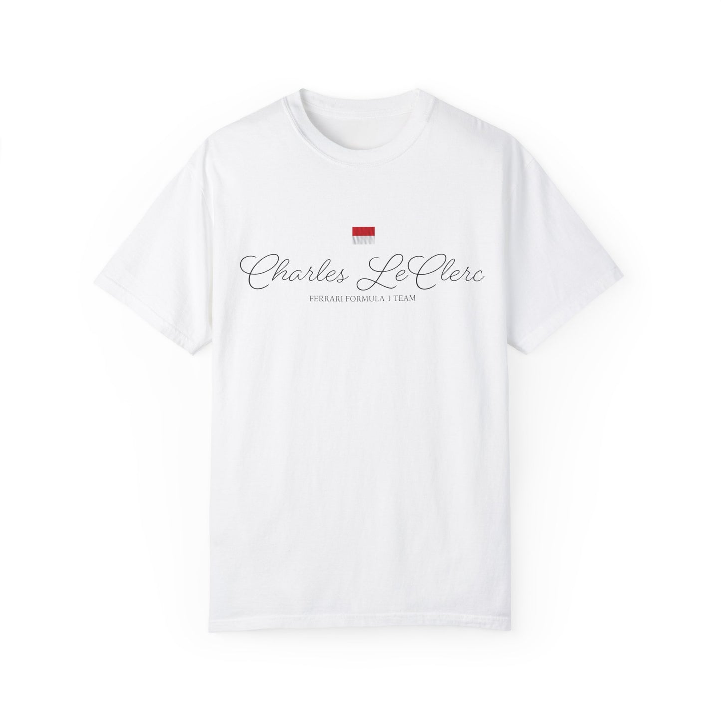 Charles LeClerc with Flag Formula 1 Comfort T-Shirt