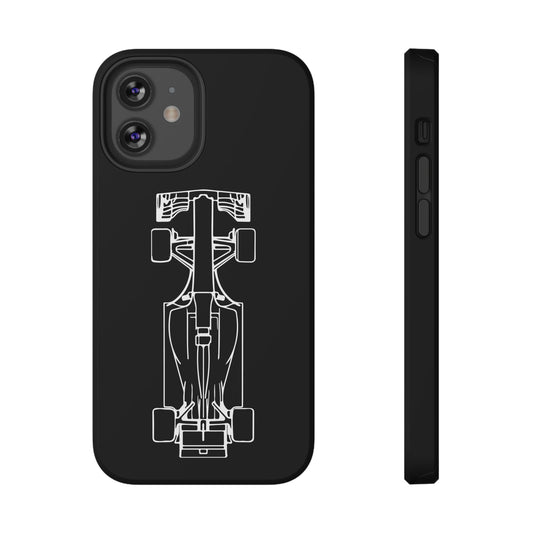 Formula 1 Impact-Resistant iPhone Case - Matte Black