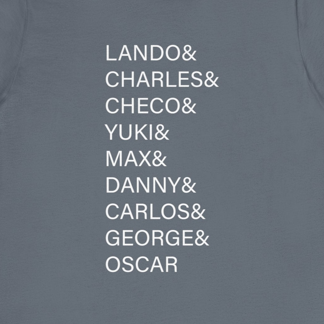 Formula One Drivers You Love Unisex T-Shirt