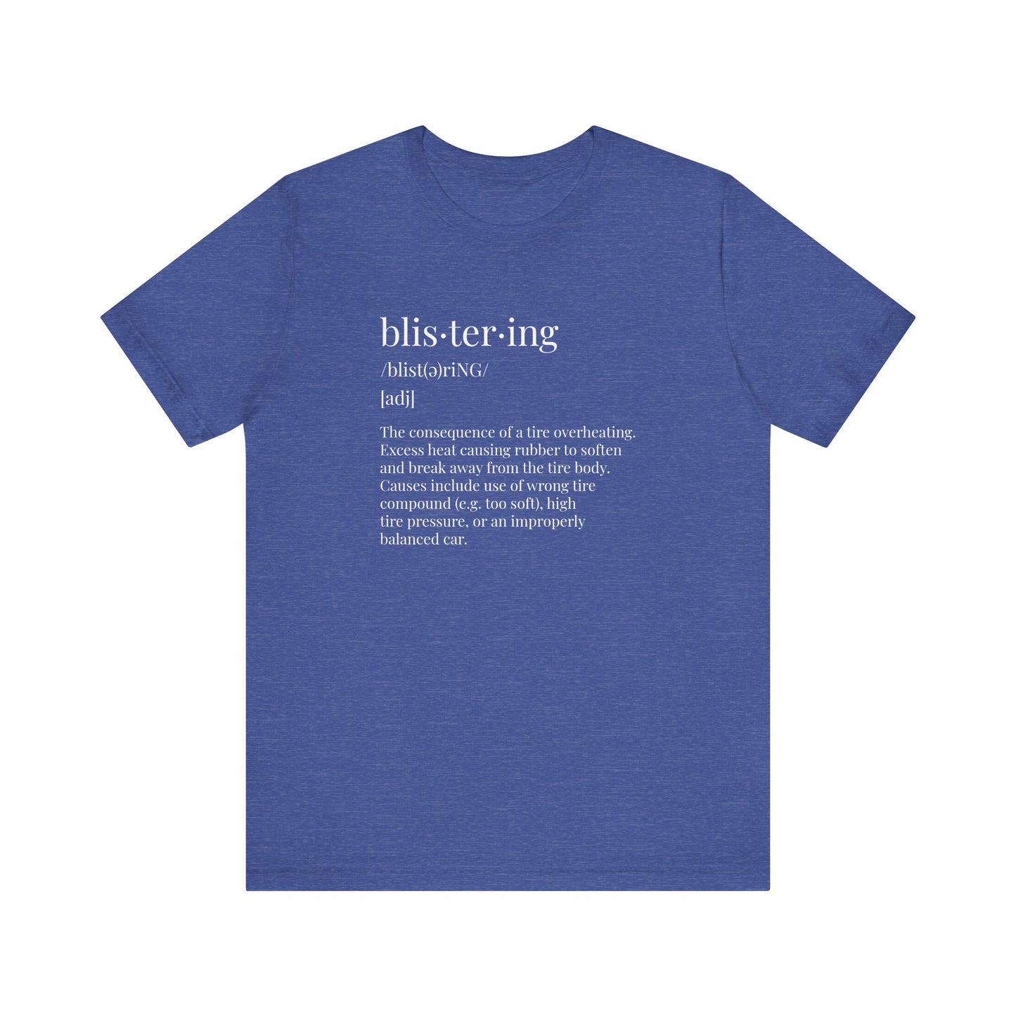 Blistering Definition Formula 1 Unisex T-Shirt