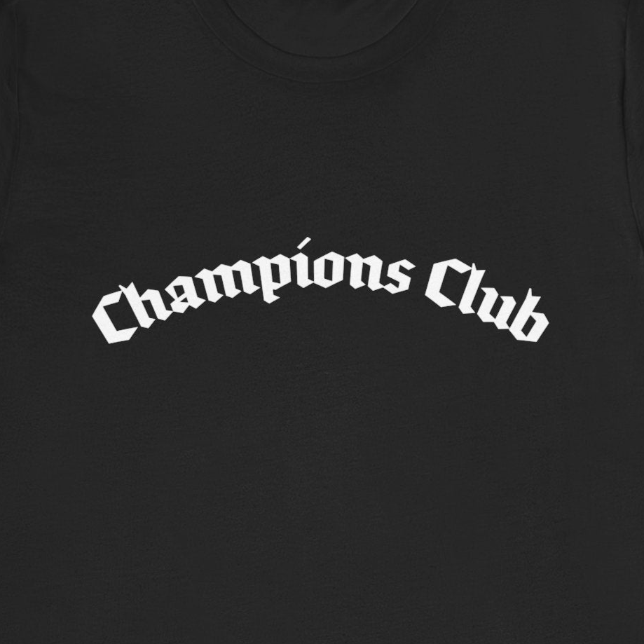 Champions Club Formula 1 Unisex T-Shirt