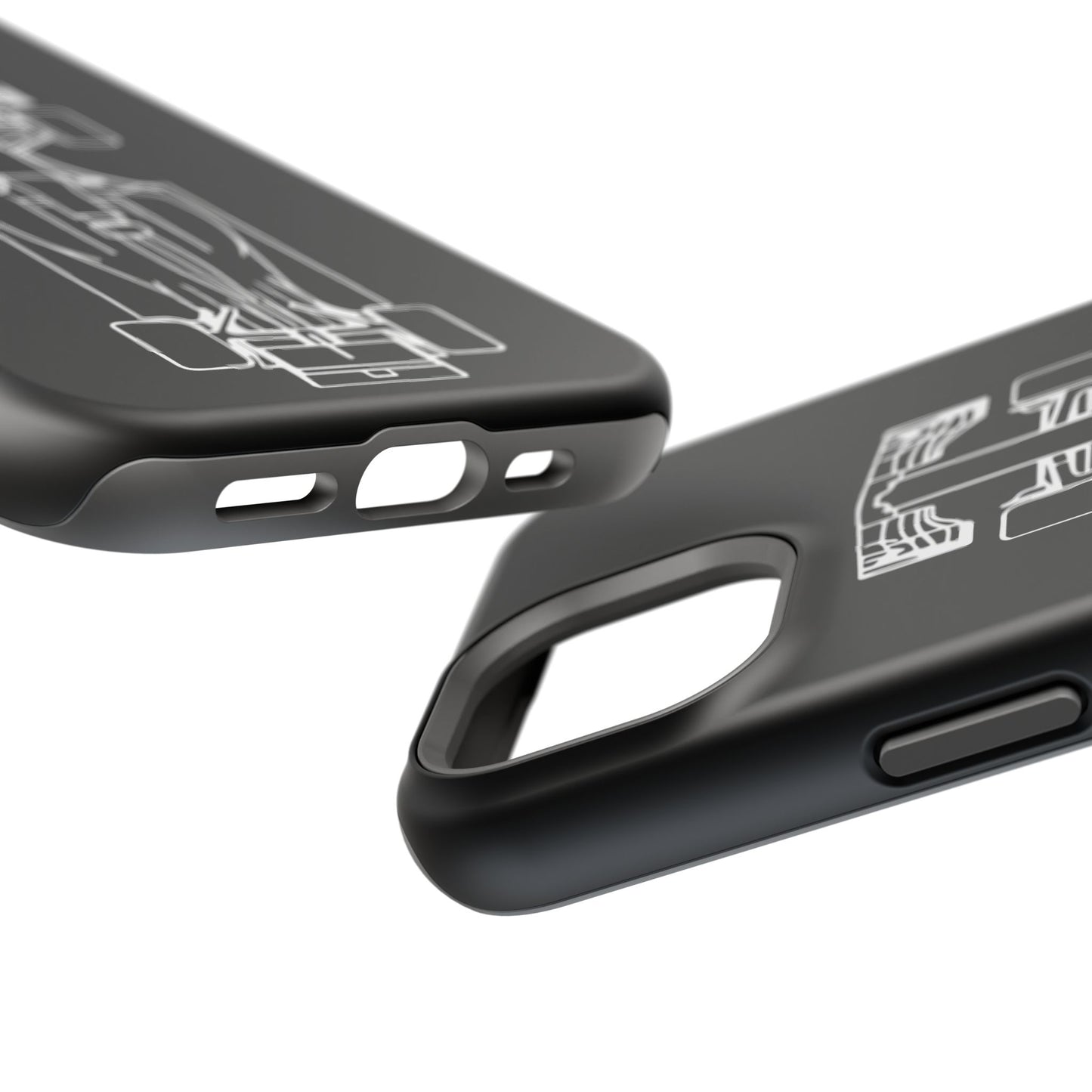 Formula 1 Impact-Resistant iPhone Case - Matte Black