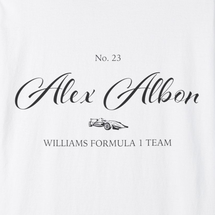 No. 23 Alex Albon Formula 1 Comfort T-Shirt