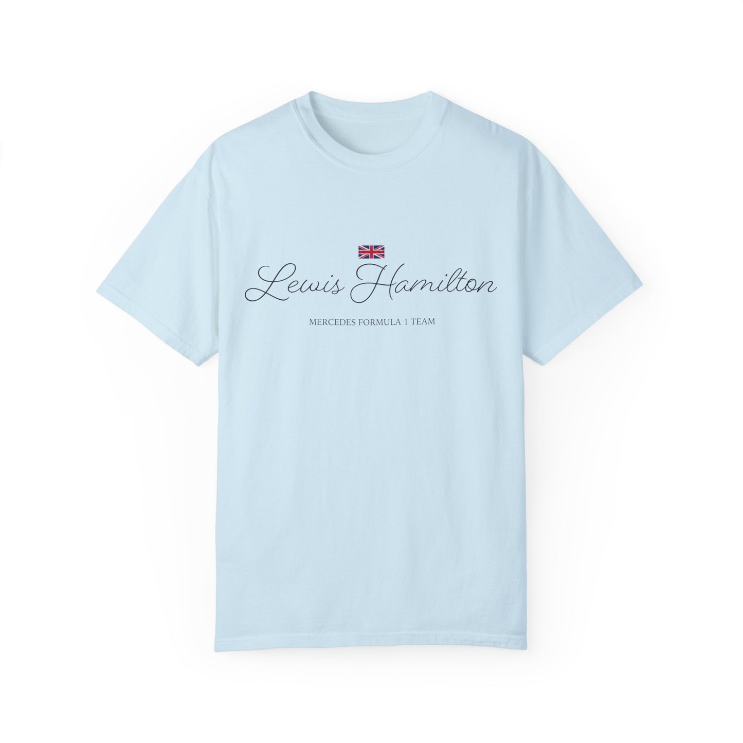 Lewis Hamilton with Flag Formula 1 Comfort T-Shirt