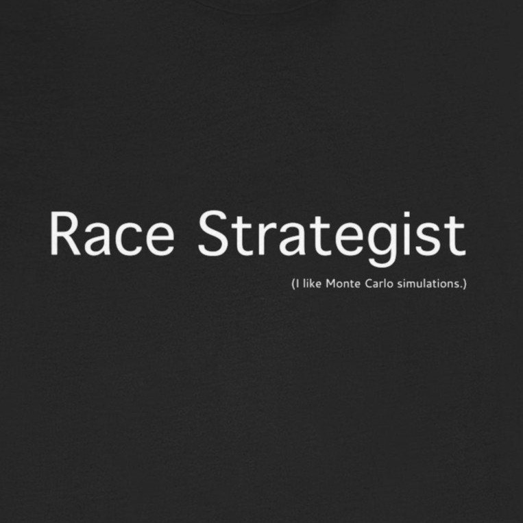 Race Strategist Formula 1 | I like Monte Carlo Simulations Unisex T-Shirt