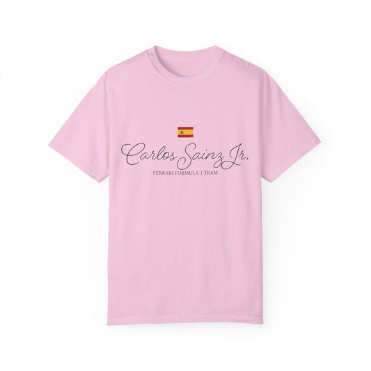 Carlos Sainz with Flag Formula 1 Comfort T-Shirt