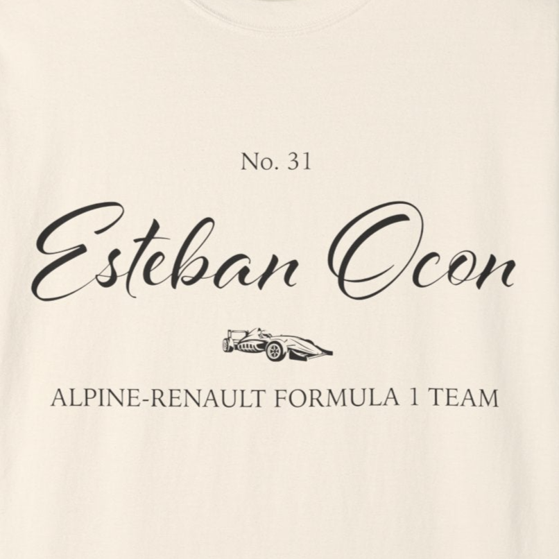 No. 31 Esteban Ocon Formula 1 Comfort T-Shirt