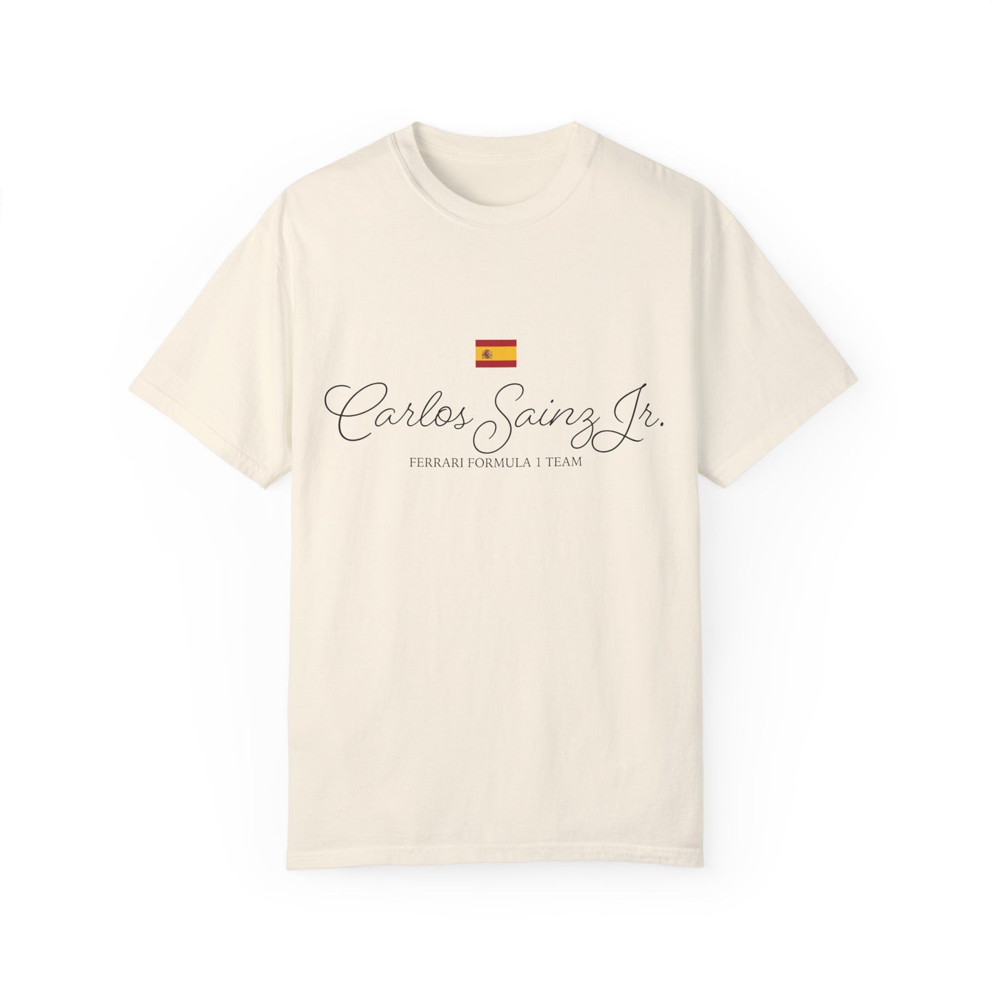 Carlos Sainz with Flag Formula 1 Comfort T-Shirt