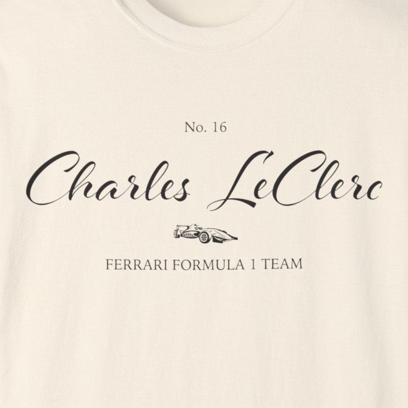 No. 55 Charles LeClerc Formula 1 Comfort T-Shirt