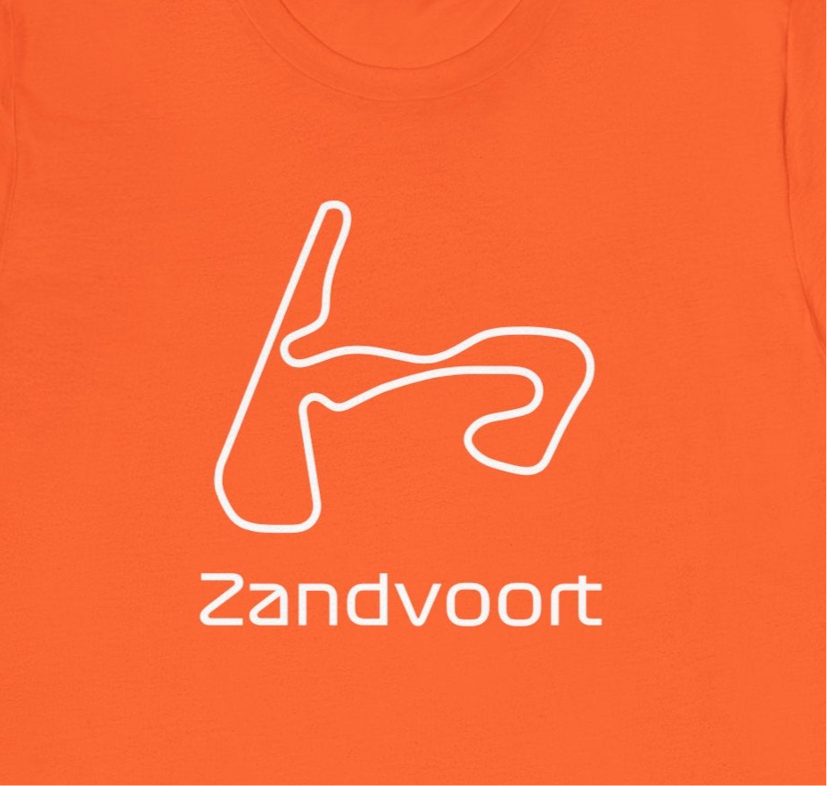 Dutch Grand Prix Zandvoort Circuit Unisex T-Shirt