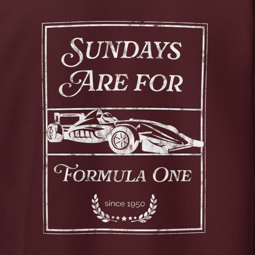 Sundays are for Formula 1 Sweatshirt